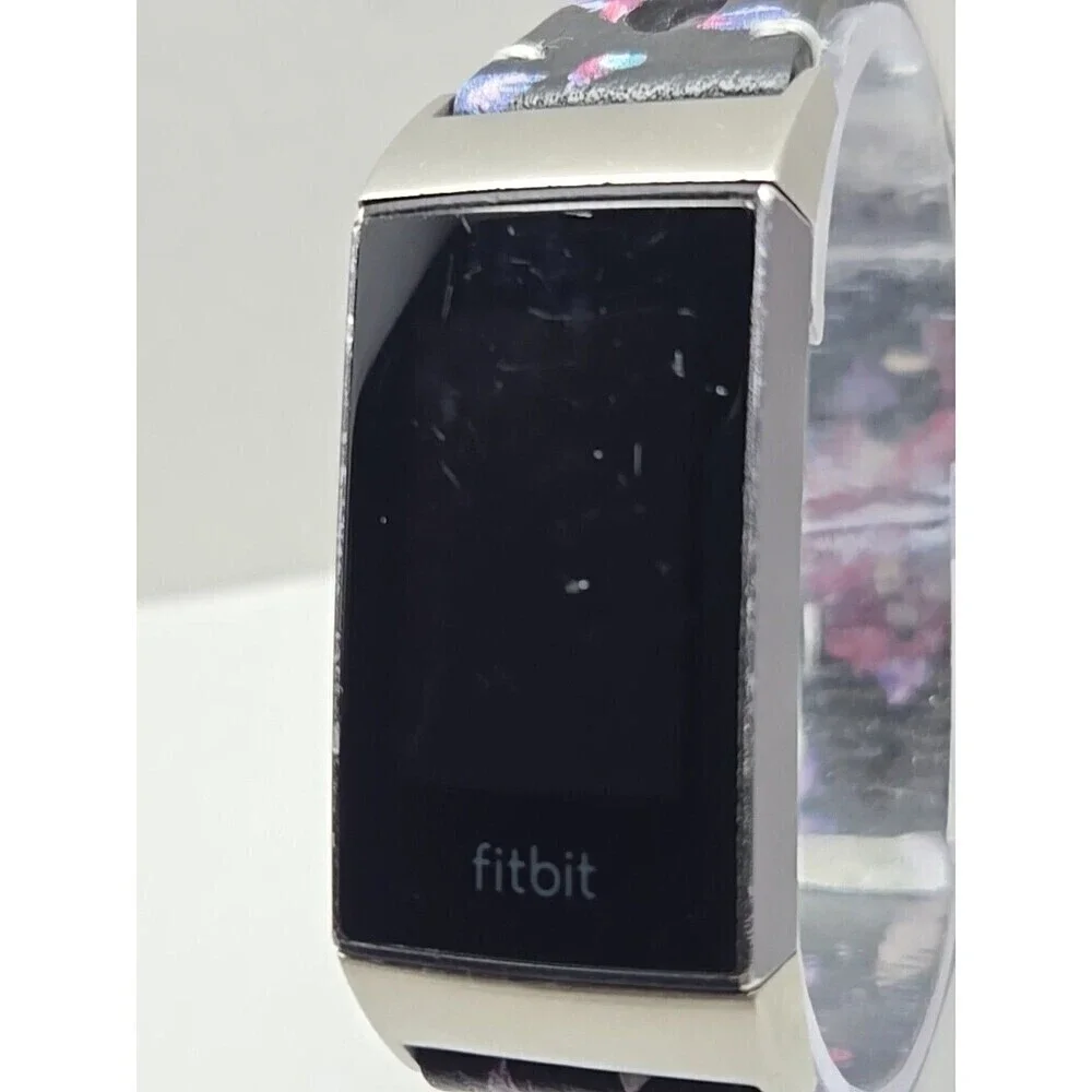 Fitbit Charge 3 FB409 Activity Tracker Heart Rate GPS Smartwatch With Charger